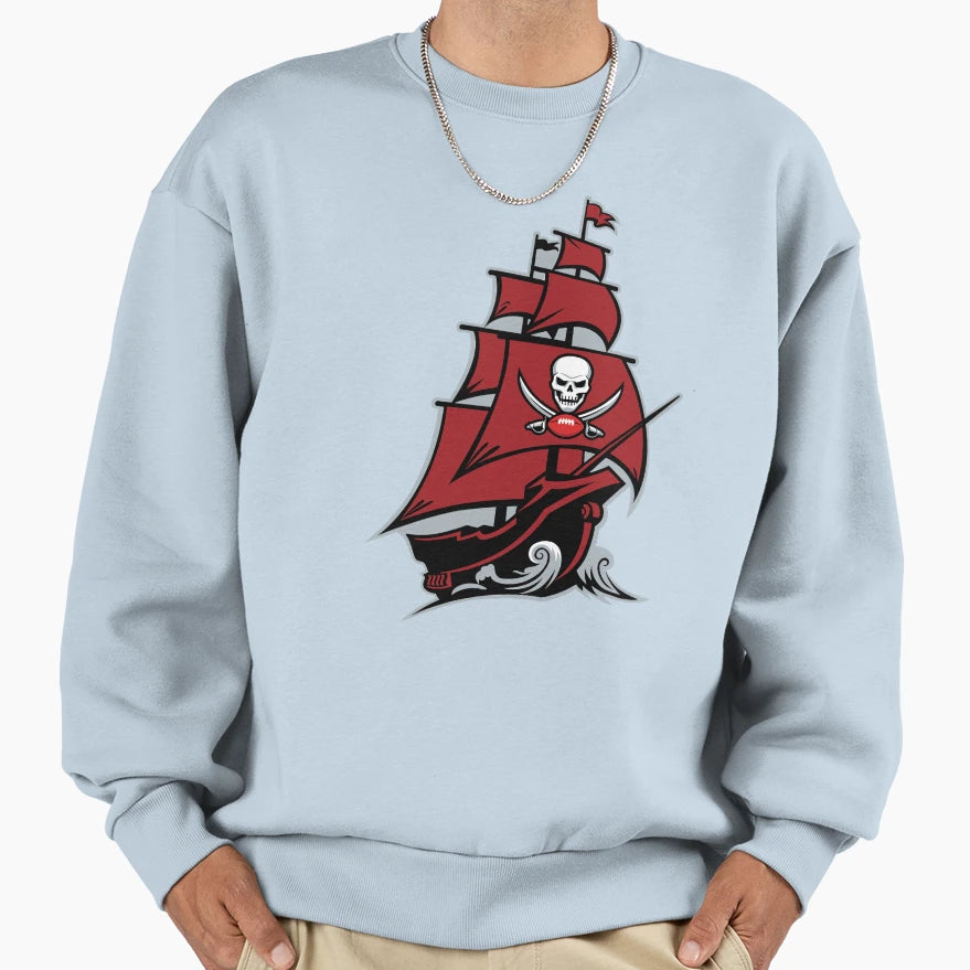 Buccaneers Logo Sweatshirt - Graphic Print Men Women - T-Shirt, Sweatshirt, Hoodie