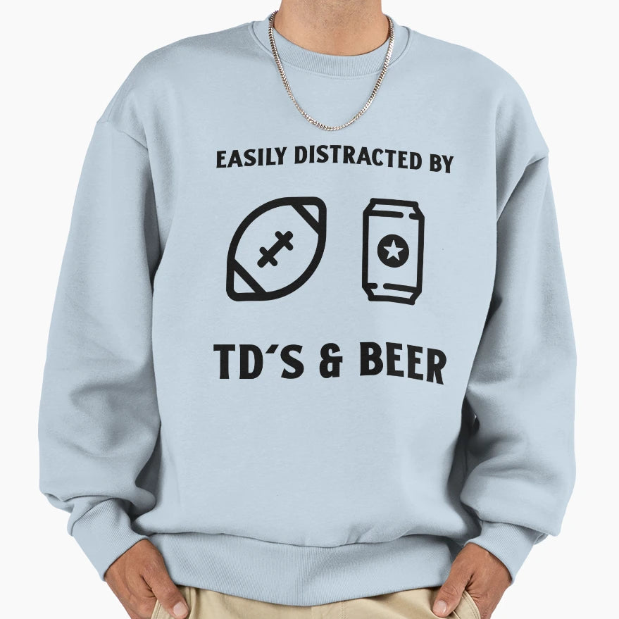 Everyone Likes Tds And Beer Sweatshirt - Casual Everyday Wear Men Women - T-Shirt, Sweatshirt, Hoodie