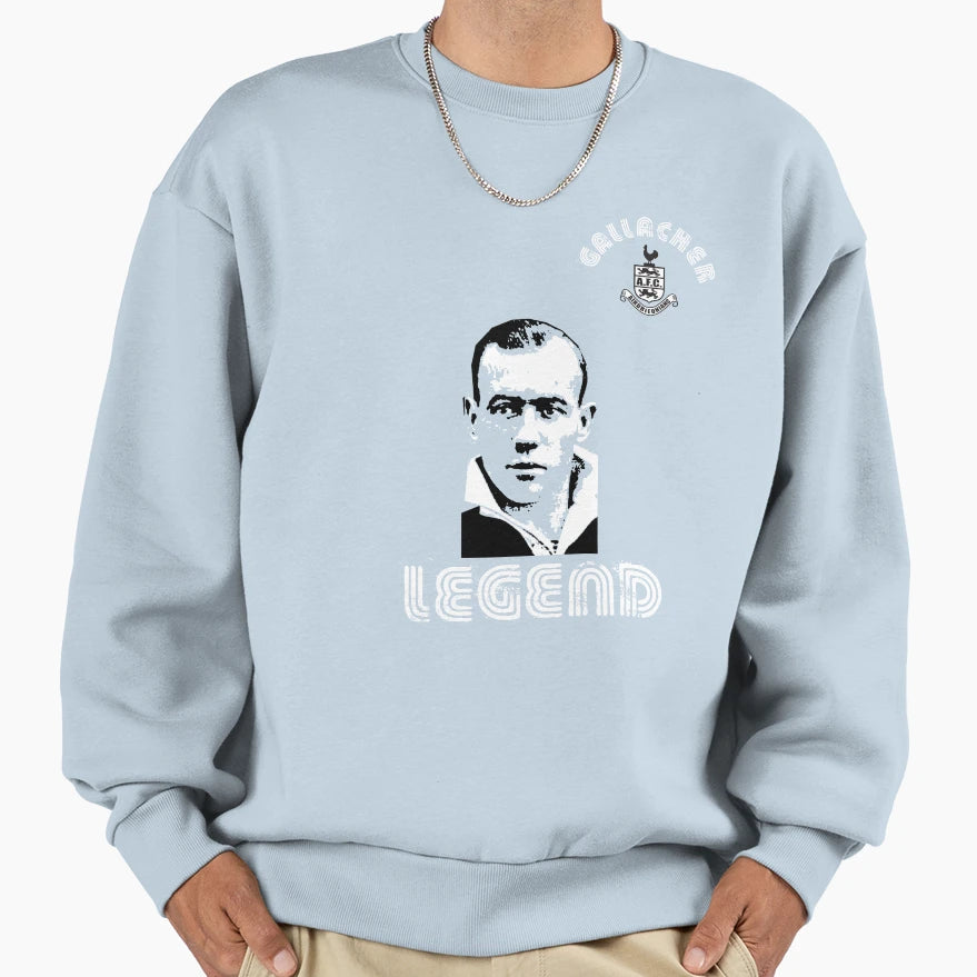 Airdrieonians Legend Hughie Sweatshirt - Fun Novelty Design Men Women - T-Shirt, Sweatshirt, Hoodie