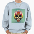 Crystal Skull 8 Jewelled Comic Book Sweatshirt - Minimalist Print Unisex - T-Shirt, Sweatshirt, Hoodie