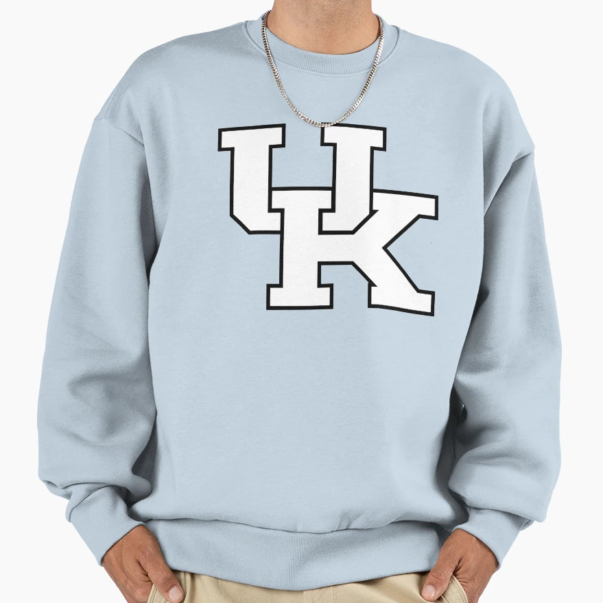 Uk Logo Sweatshirt - Casual Everyday Wear for Adults - T-Shirt, Sweatshirt, Hoodie