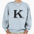 Alphabet K Fanny Sweatshirt - Graphic Print Men Women - T-Shirt, Sweatshirt, Hoodie