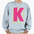 K Letter Letter K Sweatshirt - Trendy Graphic Men Women - T-Shirt, Sweatshirt, Hoodie