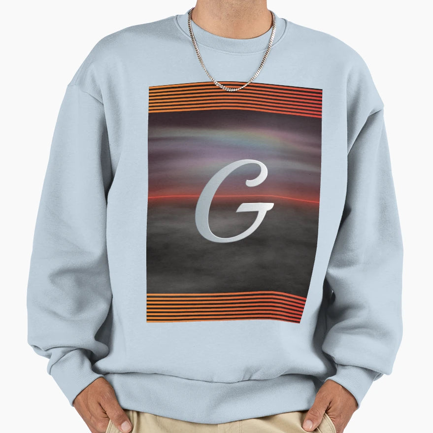 Aurora Sky View G Sweatshirt - Minimalist Print Unisex - T-Shirt, Sweatshirt, Hoodie