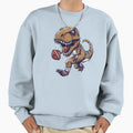 T Rex Raptor Football Sweatshirt - Custom Art Print for Adults - T-Shirt, Sweatshirt, Hoodie