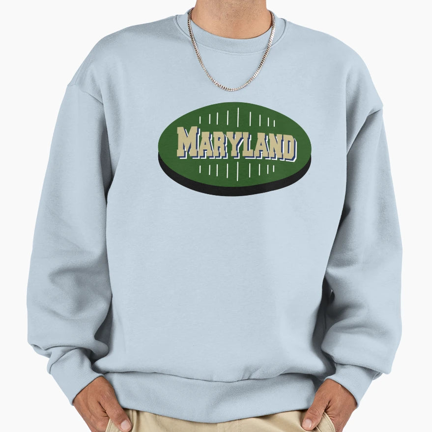 Annapolis Maryland Md Football Sweatshirt - Streetwear Style for Adults - T-Shirt, Sweatshirt, Hoodie