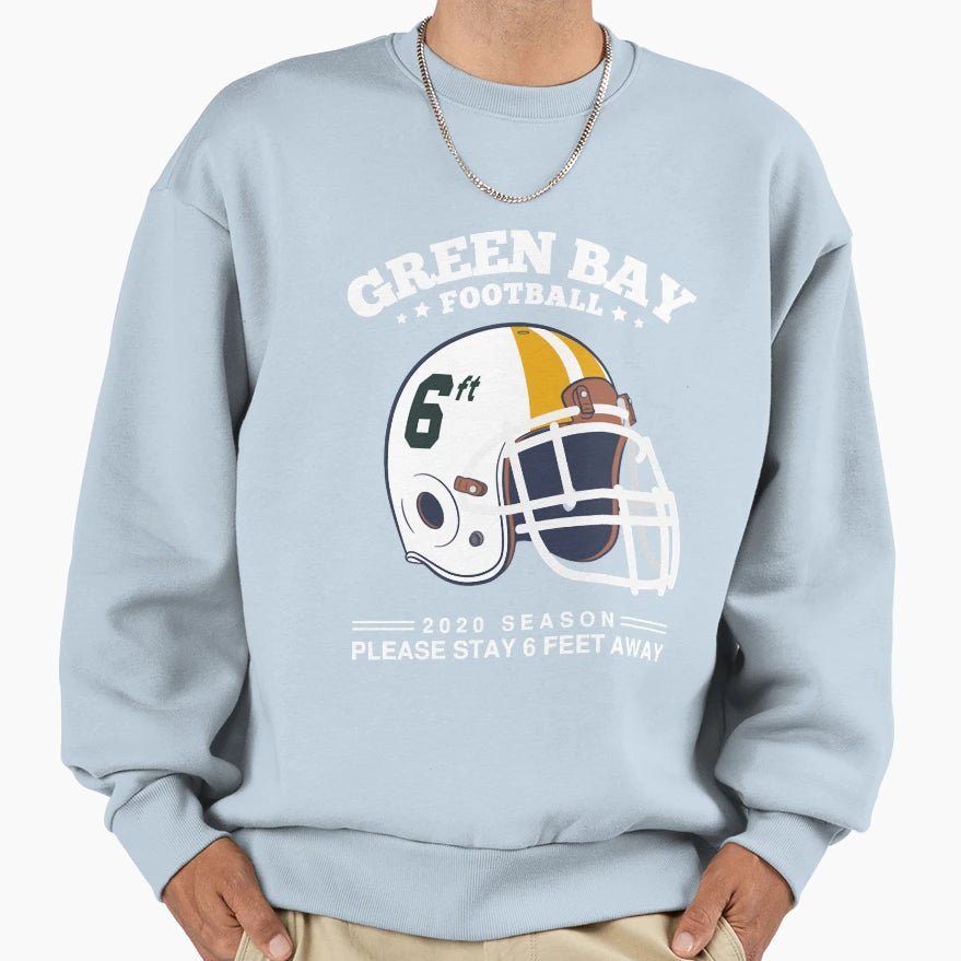 2020 Nfl Green Bay Packers Spirit Stay Sweatshirt - Graphic Print Unisex - T-Shirt, Sweatshirt, Hoodie