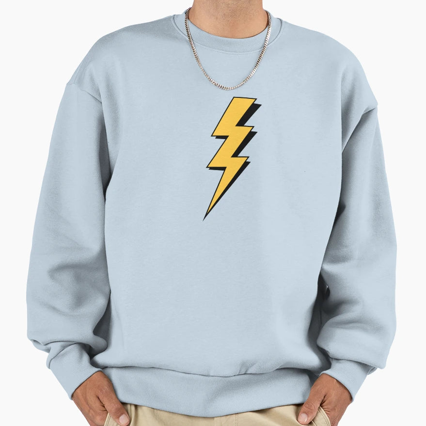 My Yellow Lightning Drawing Sweatshirt - Trendy Graphic for Adults - T-Shirt, Sweatshirt, Hoodie