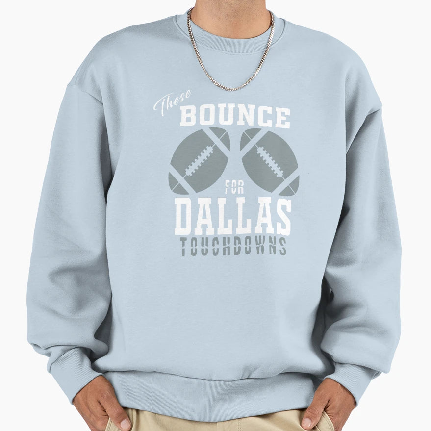 Funny Dallas Pro Football Bouncing Sweatshirt - Trendy Graphic Unisex - T-Shirt, Sweatshirt, Hoodie