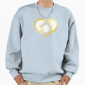 God Heart Sweatshirt - Fun Novelty Design Men Women - T-Shirt, Sweatshirt, Hoodie