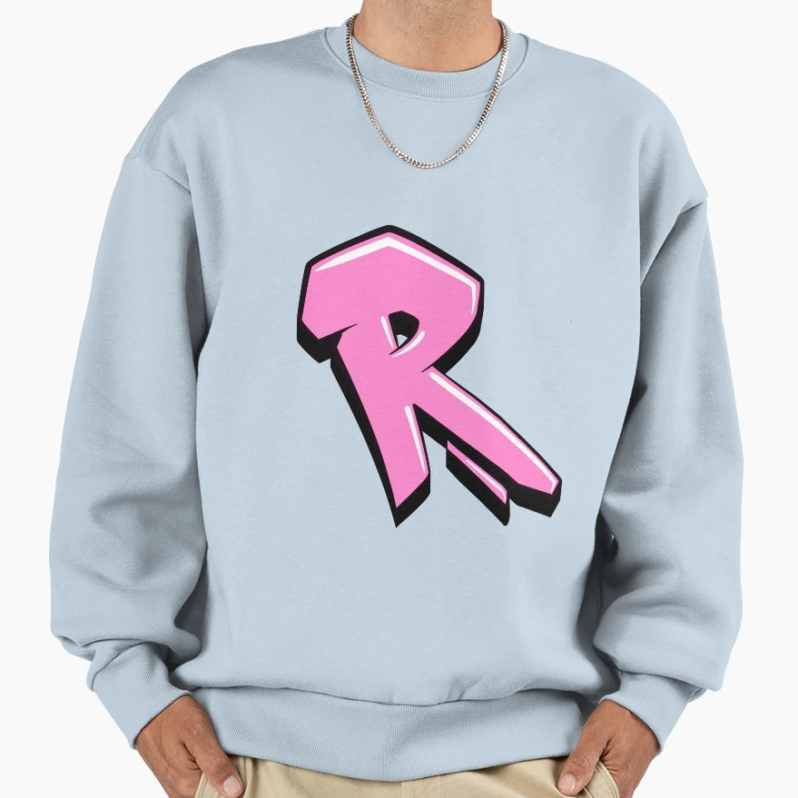 Copy Graffiti Letter R Sweatshirt - Novelty Apparel Men Women - T-Shirt, Sweatshirt, Hoodie