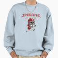Insane Football Sweatshirt - Graphic Print Unisex - T-Shirt, Sweatshirt, Hoodie