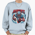 Angry Runs Sweatshirt - Streetwear Style Unisex - T-Shirt, Sweatshirt, Hoodie