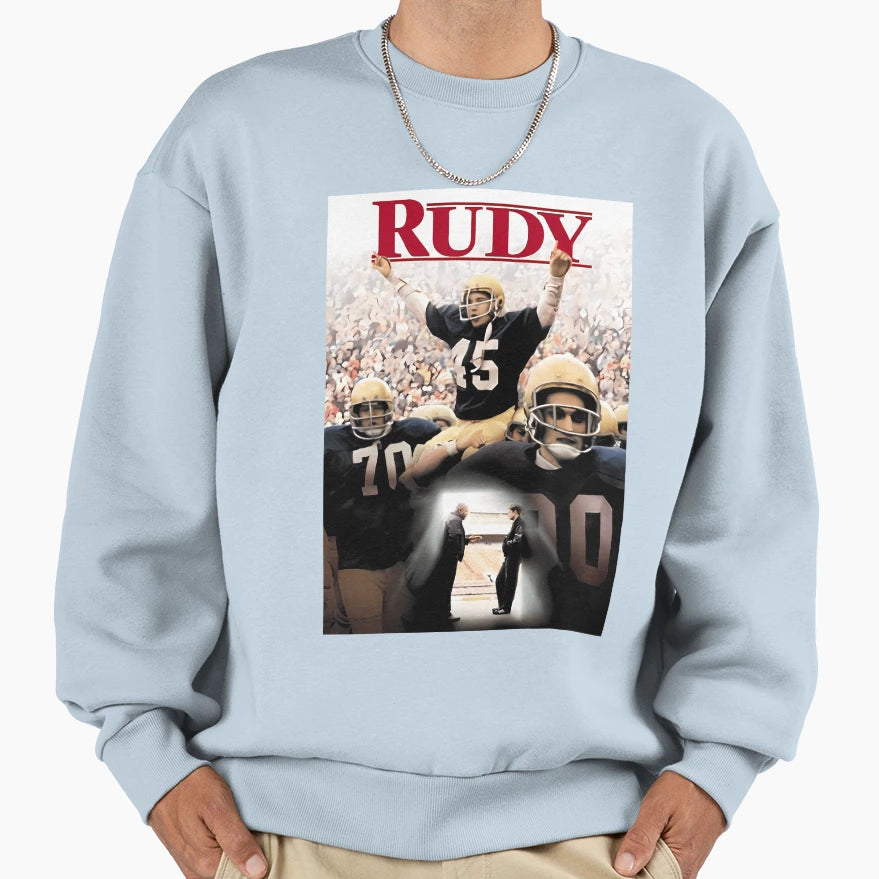 Rudy Sweatshirt - Trendy Graphic Unisex - T-Shirt, Sweatshirt, Hoodie
