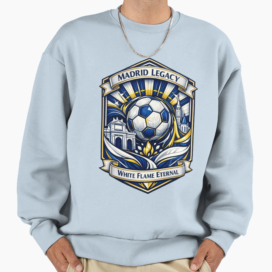 Madrid Majestic Legacy City Eternal T-Shirt - Unique Graphic for Adults - T-Shirt, Sweatshirt, Hoodie