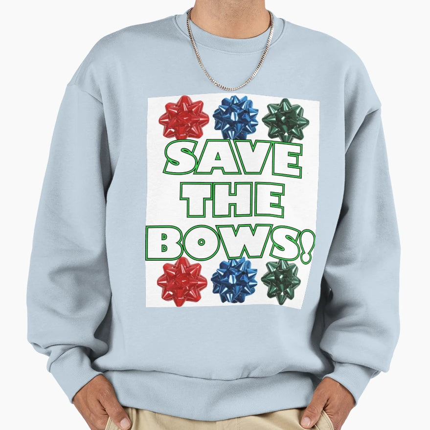 Save Bows Sweatshirt - Aesthetic Graphic Unisex - T-Shirt, Sweatshirt, Hoodie