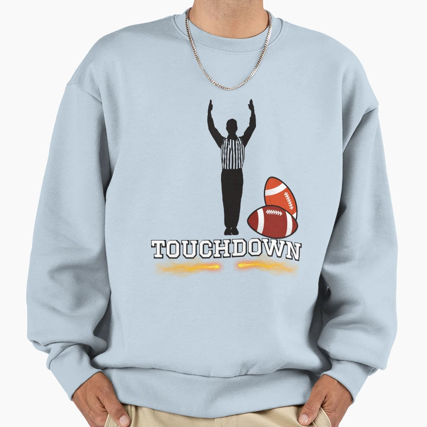 It Is Touchdown Great American Sweatshirt - Aesthetic Graphic for Adults - T-Shirt, Sweatshirt, Hoodie