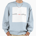 Heart Beat Signal Sweatshirt - Aesthetic Graphic Unisex - T-Shirt, Sweatshirt, Hoodie
