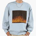 Real Flames Pumpkins Sweatshirt - Aesthetic Graphic for Adults - T-Shirt, Sweatshirt, Hoodie
