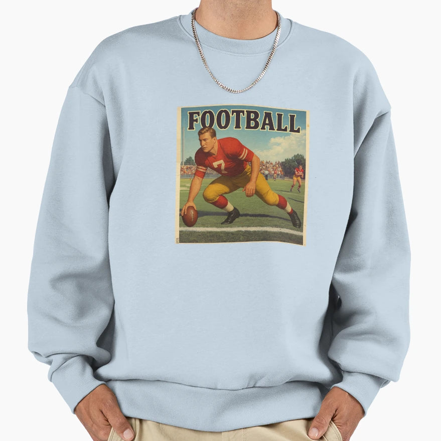 American Football Sweatshirt - Unique Graphic Men Women - T-Shirt, Sweatshirt, Hoodie