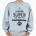 Super Footballer 100 Awesome Sweatshirt - Custom Art Print Men Women - T-Shirt, Sweatshirt, Hoodie