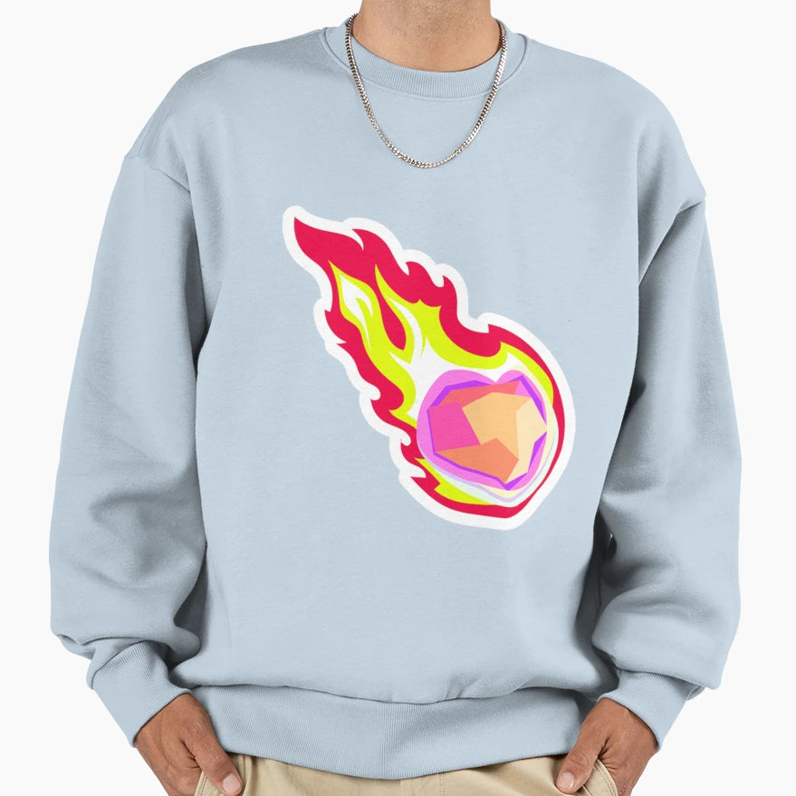 Love Comet Sweatshirt - Fun Novelty Design Unisex - T-Shirt, Sweatshirt, Hoodie