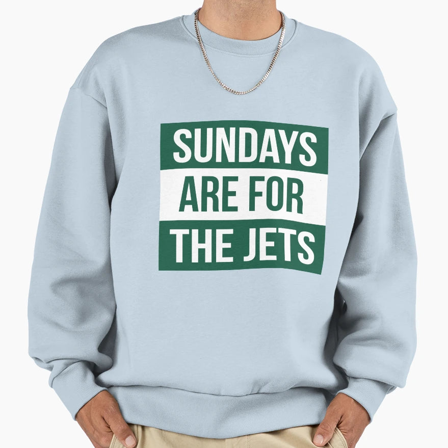 Sundays Are Jets Shirts T-Shirt - Trendy Graphic for Adults - T-Shirt, Sweatshirt, Hoodie