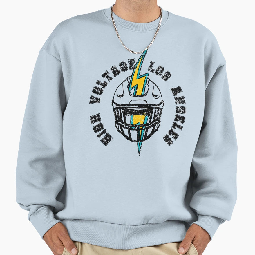 High Voltage Los Angeles T-Shirt - Custom Art Print for Adults - T-Shirt, Sweatshirt, Hoodie