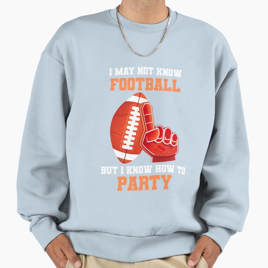 Funny Sunday American Football Sweatshirt - Custom Art Print for Adults - T-Shirt, Sweatshirt, Hoodie
