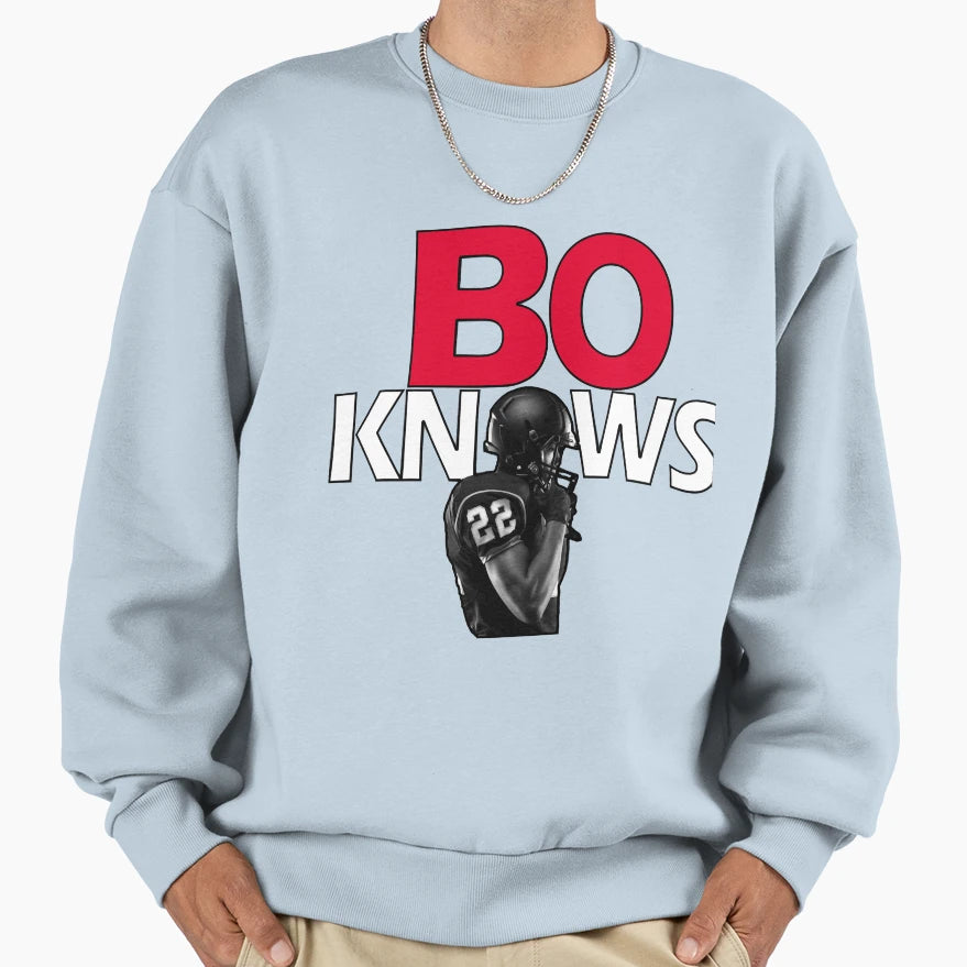 Knows Athlete Red Text Sweatshirt - Minimalist Print Men Women - T-Shirt, Sweatshirt, Hoodie