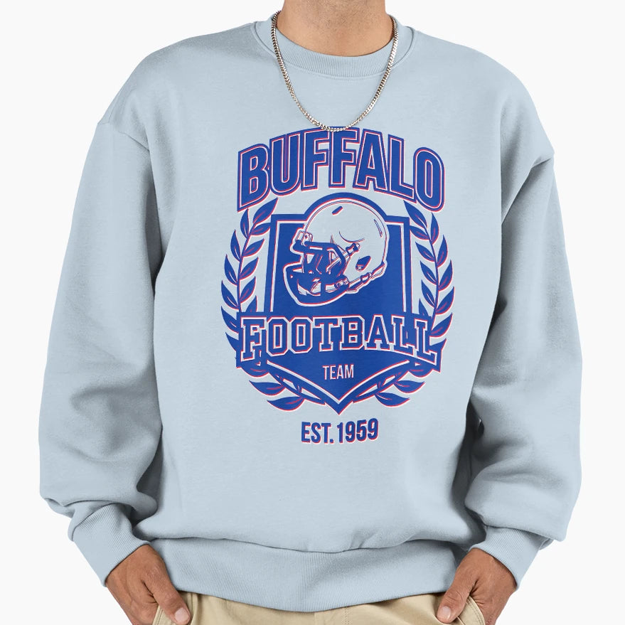 Bill Party Tailgate Gameday Sport Sweatshirt - Custom Art Print Men Women - T-Shirt, Sweatshirt, Hoodie