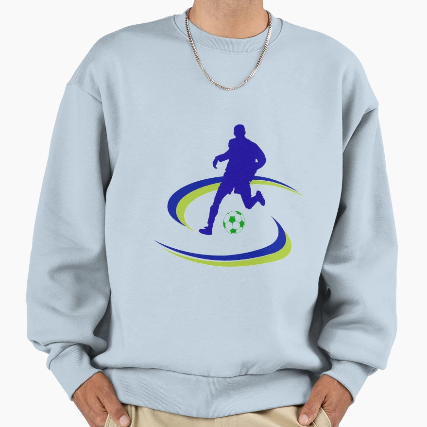 Soccer Sweatshirt - Custom Art Print Men Women - T-Shirt, Sweatshirt, Hoodie