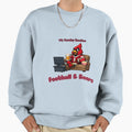 Arizona Cardinals My Sunday Routine Sweatshirt - Graphic Print for Adults - T-Shirt, Sweatshirt, Hoodie