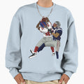 Helmet Catch Sweatshirt - Aesthetic Graphic Men Women - T-Shirt, Sweatshirt, Hoodie
