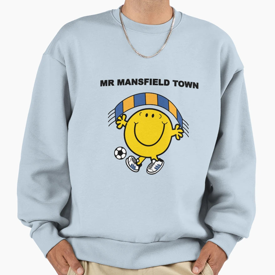Mr Mansfield Town Fc Football Sweatshirt - Aesthetic Graphic Men Women - T-Shirt, Sweatshirt, Hoodie