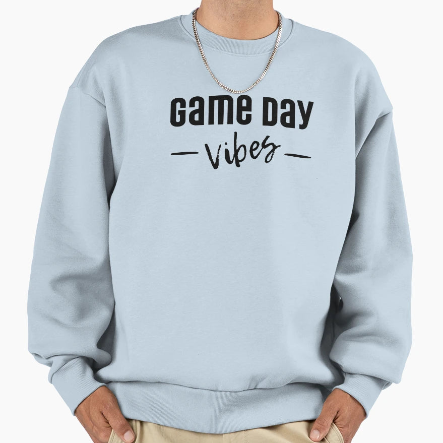 Game Day Vibes Sport Vibes Sport Mom Sweatshirt - Trendy Graphic Unisex - T-Shirt, Sweatshirt, Hoodie