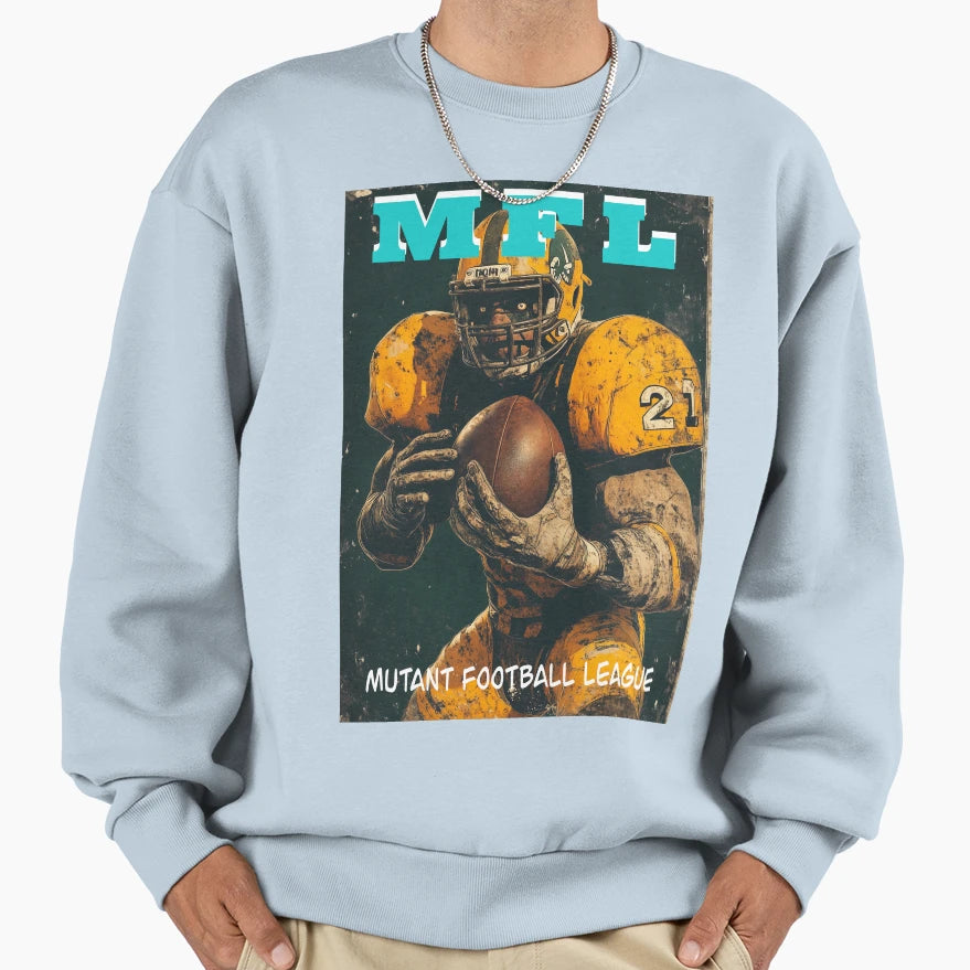 Mutant Football League Sweatshirt - Streetwear Style for Adults - T-Shirt, Sweatshirt, Hoodie