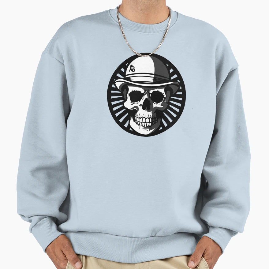 Skull Sweatshirt - Streetwear Style Unisex - T-Shirt, Sweatshirt, Hoodie