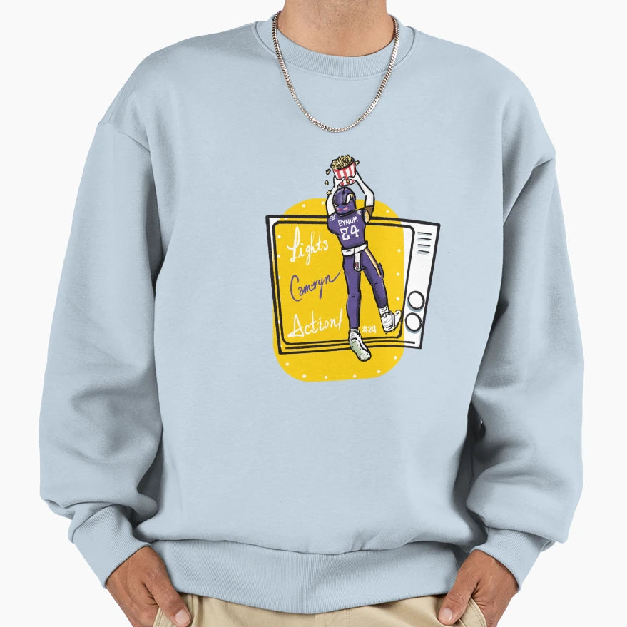 Cam 2 Sweatshirt - Minimalist Print Unisex - T-Shirt, Sweatshirt, Hoodie