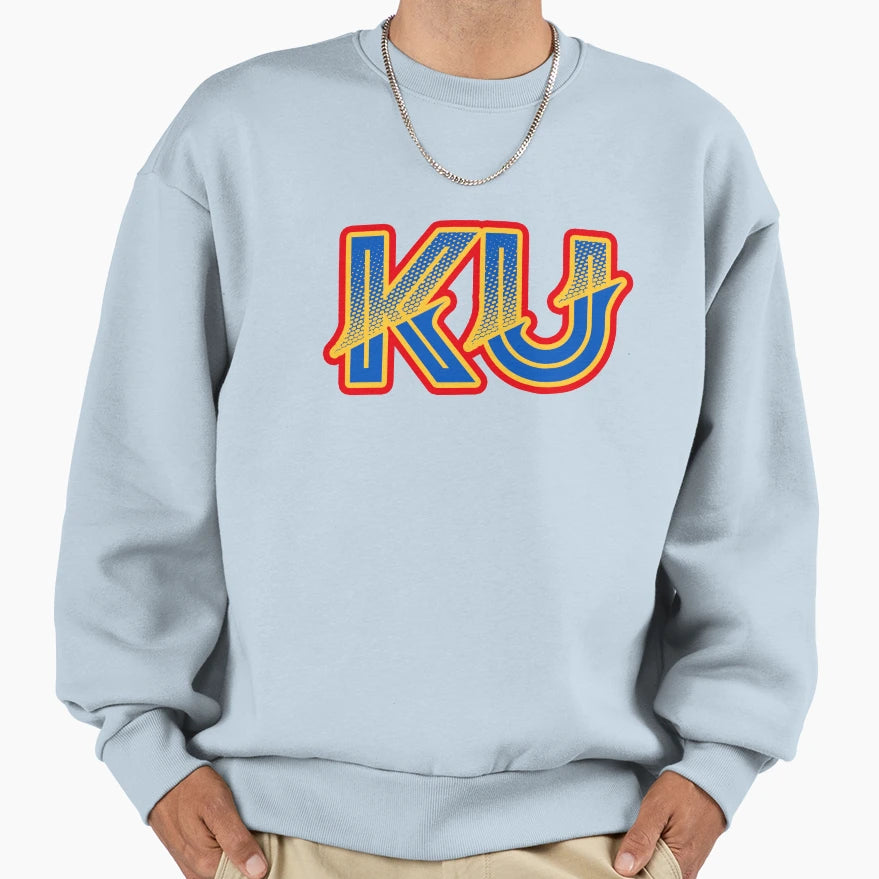 University Kansas Sweatshirt - Aesthetic Graphic Men Women - T-Shirt, Sweatshirt, Hoodie