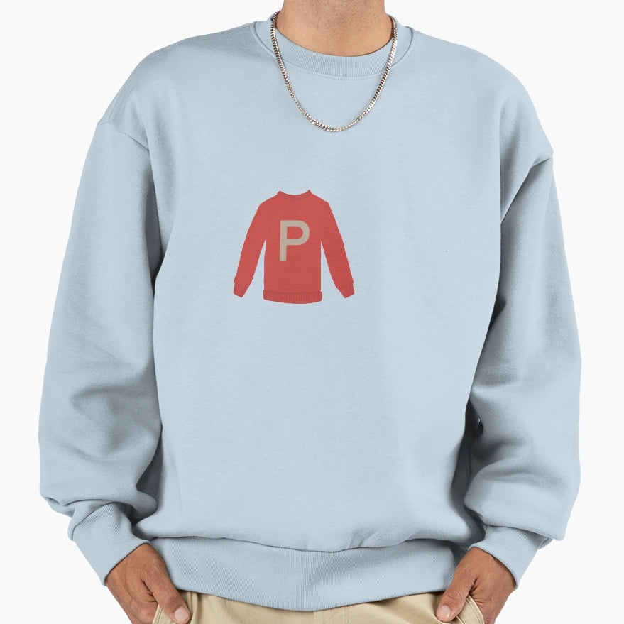P Drawing Sweatshirt - Aesthetic Graphic Unisex - T-Shirt, Sweatshirt, Hoodie