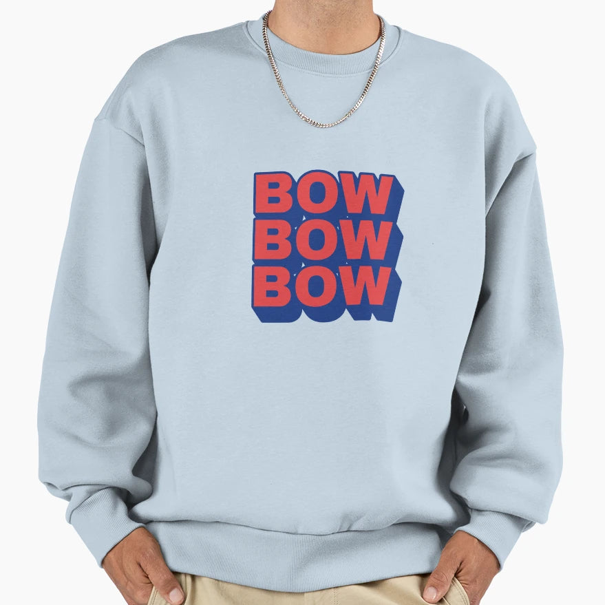 Bow Bow Bow Wnba Indiana Fever Sweatshirt - Streetwear Style Men Women - T-Shirt, Sweatshirt, Hoodie