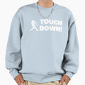 Funny Touchdown Baseball Football Sweatshirt - Trendy Graphic Unisex - T-Shirt, Sweatshirt, Hoodie