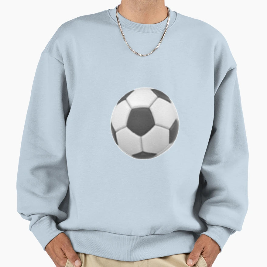Soccer Ball Sweatshirt - Graphic Print Men Women - T-Shirt, Sweatshirt, Hoodie