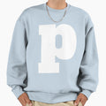 Alphabet P Lowercase Letter P Sweatshirt - Casual Everyday Wear for Adults - T-Shirt, Sweatshirt, Hoodie