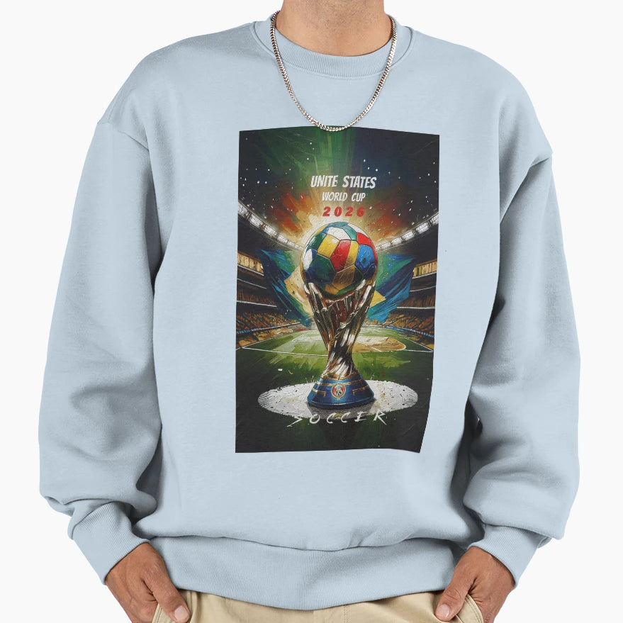 Unite States World Cup Sweatshirt - Aesthetic Graphic Unisex - T-Shirt, Sweatshirt, Hoodie