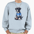 Football Dog Dog Football Jersey Sweatshirt - Custom Art Print Unisex - T-Shirt, Sweatshirt, Hoodie