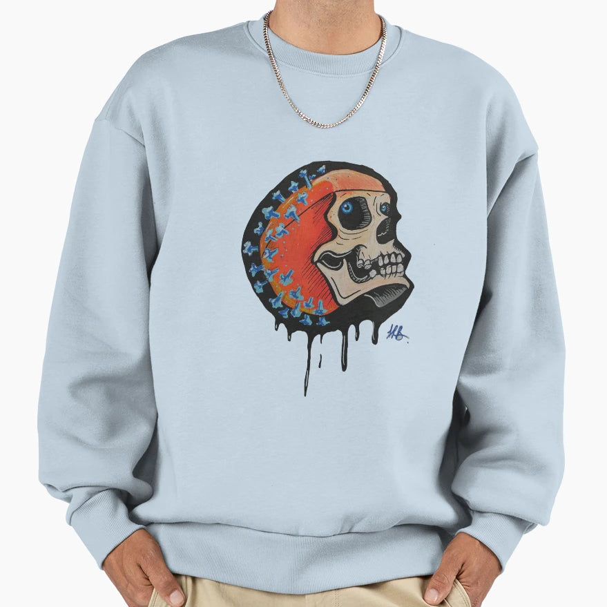 F Ck Covid Sweatshirt - Unique Graphic Unisex - T-Shirt, Sweatshirt, Hoodie