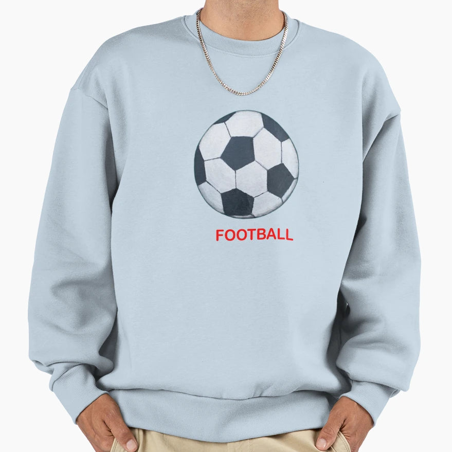 Superb Soccer Mood Sweatshirt - Trendy Graphic Men Women - T-Shirt, Sweatshirt, Hoodie