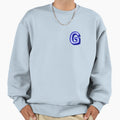 3D Alphabet Letter G Bold Sweatshirt - Unique Graphic for Adults - T-Shirt, Sweatshirt, Hoodie